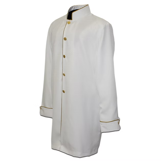 Linen Jacket with Gold Cording