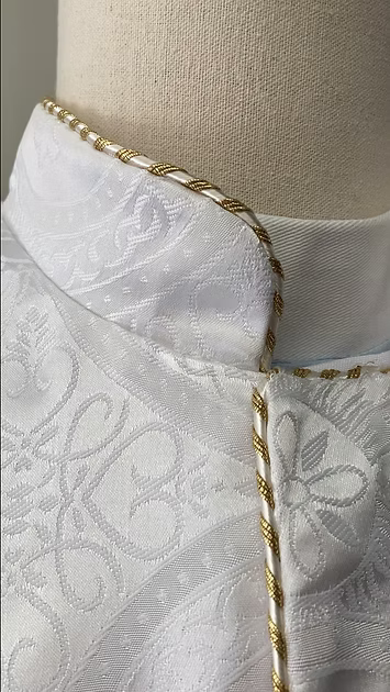 Brocade Front Men's Cassock