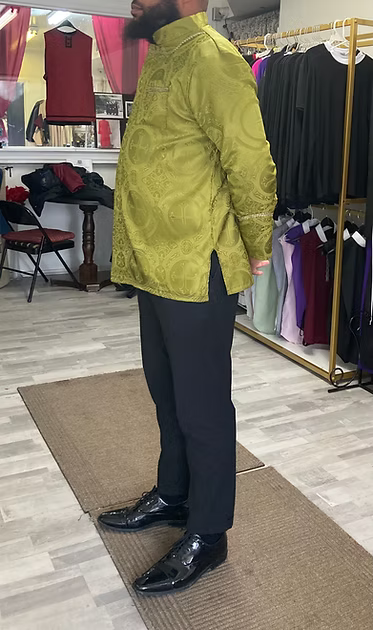 Clergy Brocade Clergy Shirt