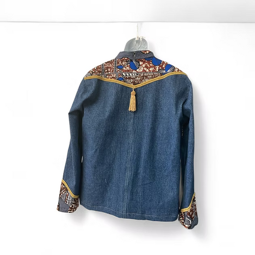 Denim clergy shirt