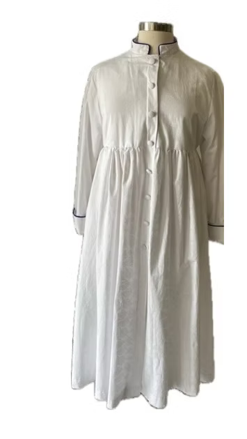 Gathered Front Ministry Dress